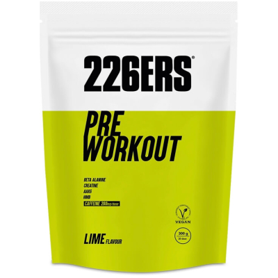PRE WORKOUT 226ers - beta alanina z AAKG, proszek 300g. o smaku cytryn (z kofeiną)